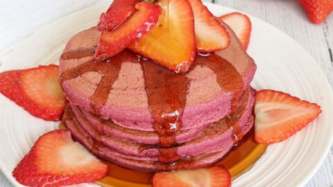 gluten free beetroot pancakes