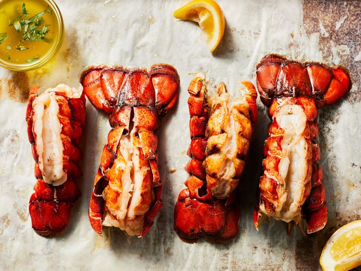 grilled lobster with baked cheese