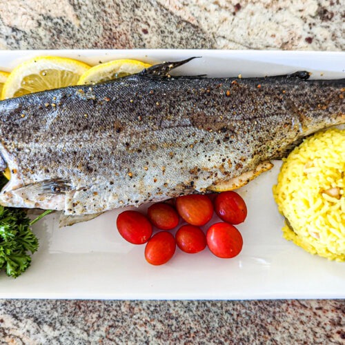 grilled trout