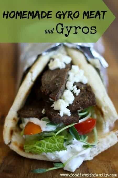 homemade gyros