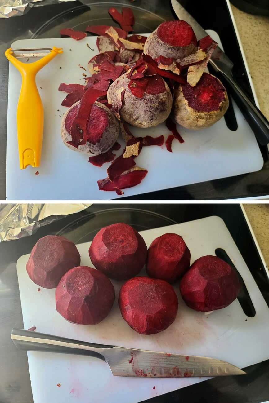 homemade ketchup with beetroot