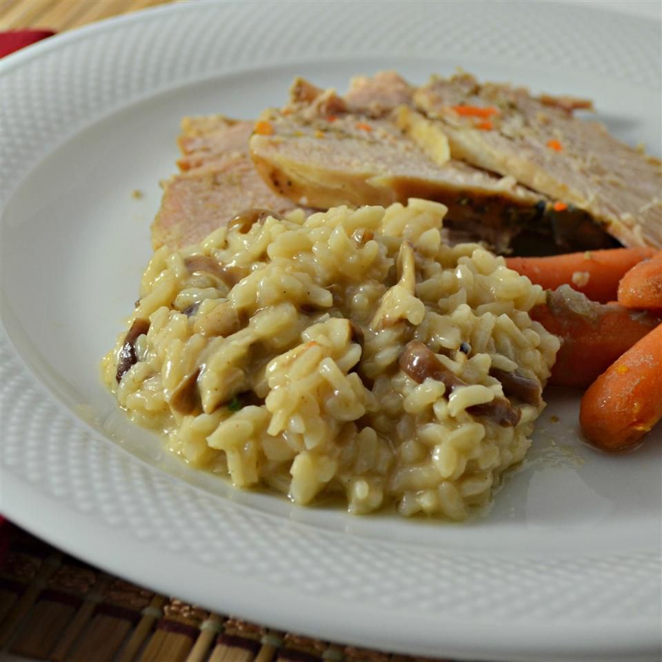 italian mushroom risotto