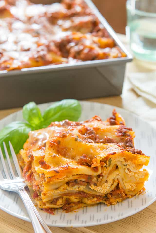 lasagne with meat filling 1