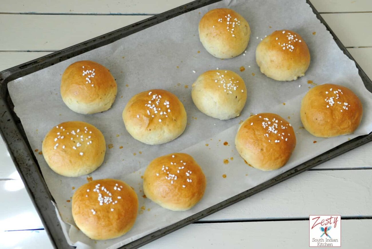 mini buns filled with ganache