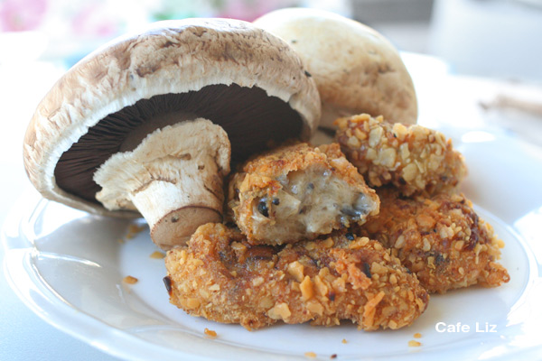 mushroom and semolina croquettes