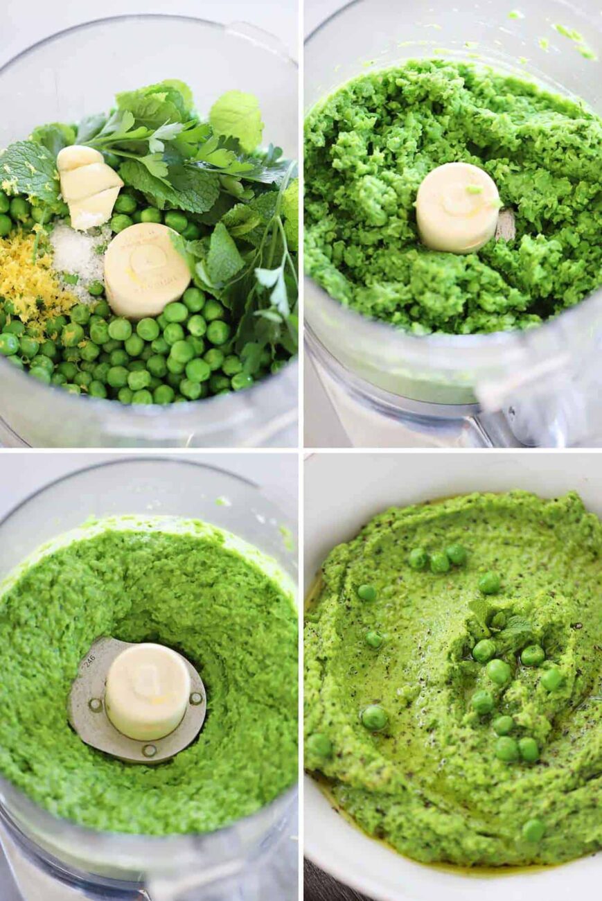 pea puree