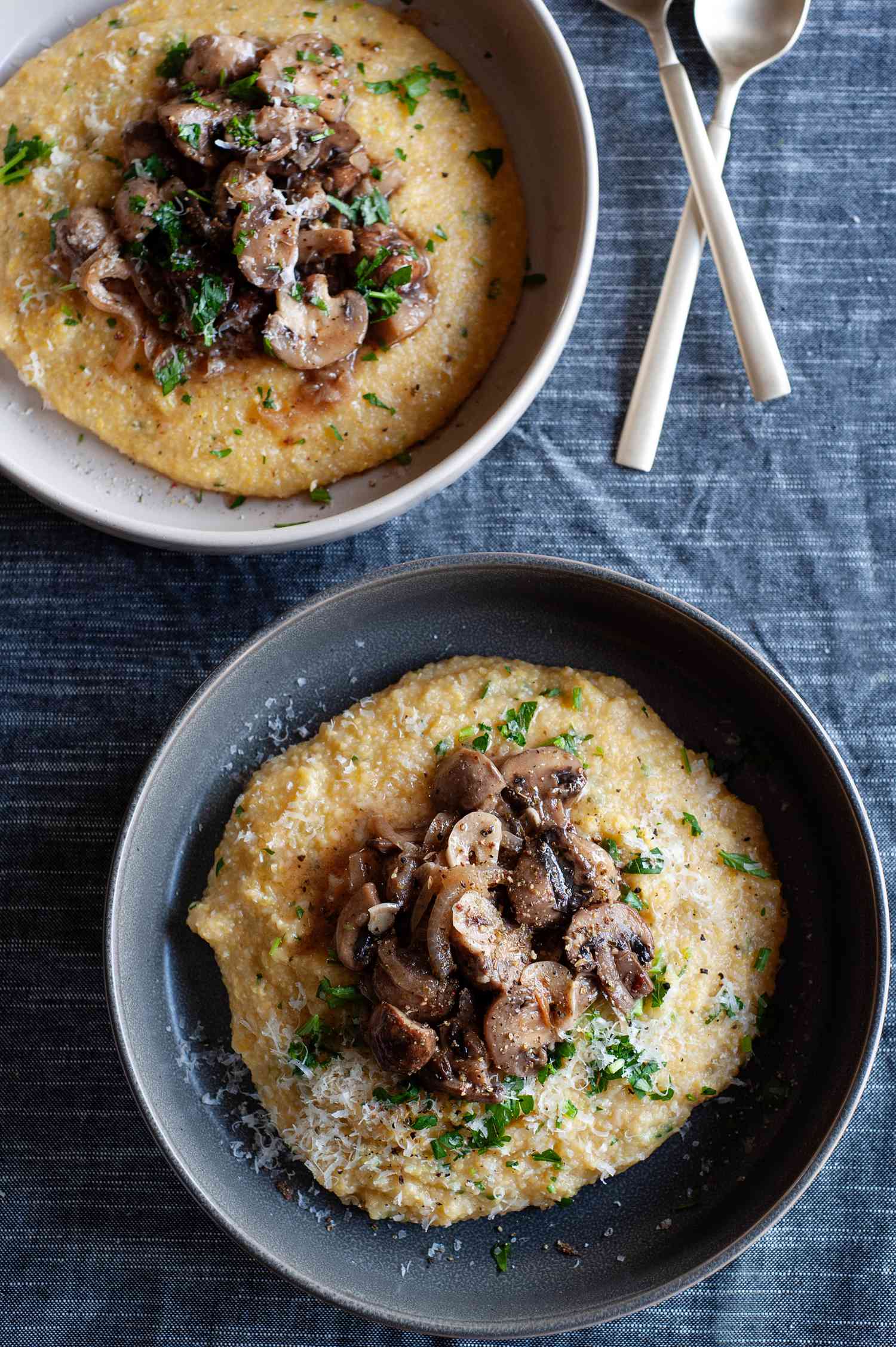 polenta with mushrooms