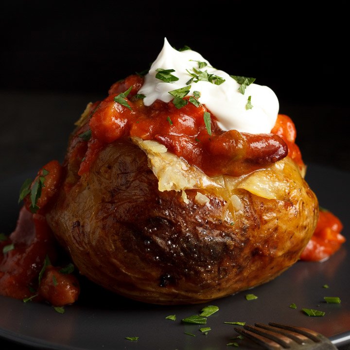 potatoes in the skin or jacket potato