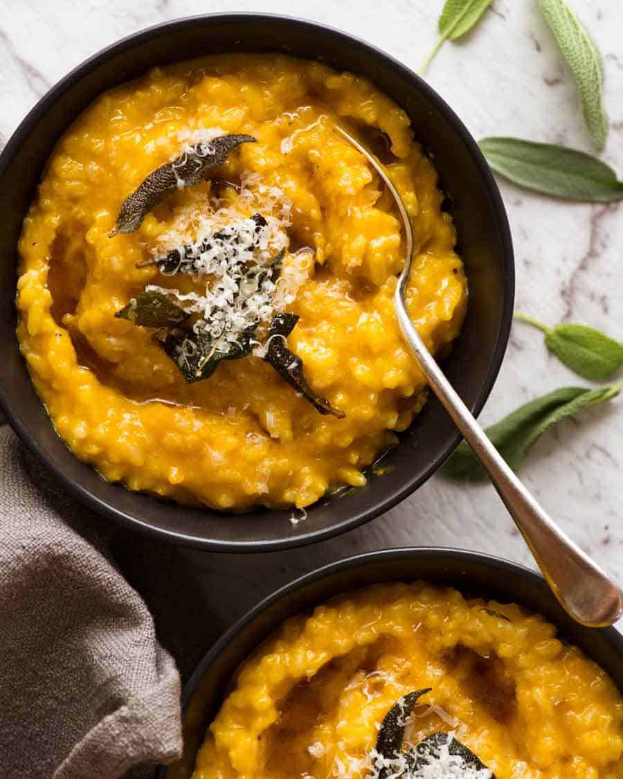 pumpkin risotto