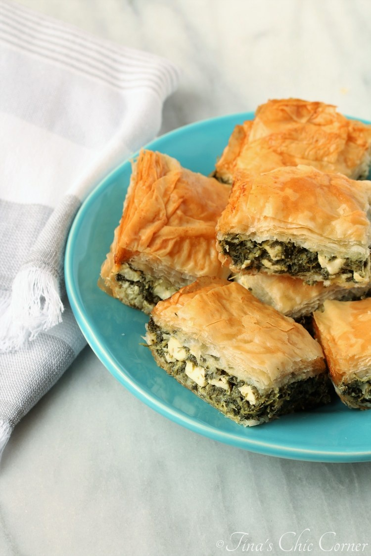 raw spinach pie