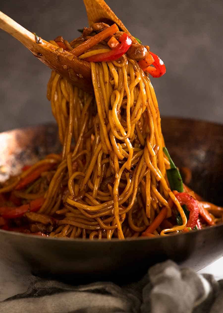 recipe for three delicious noodles like the ones in chinese restaurants