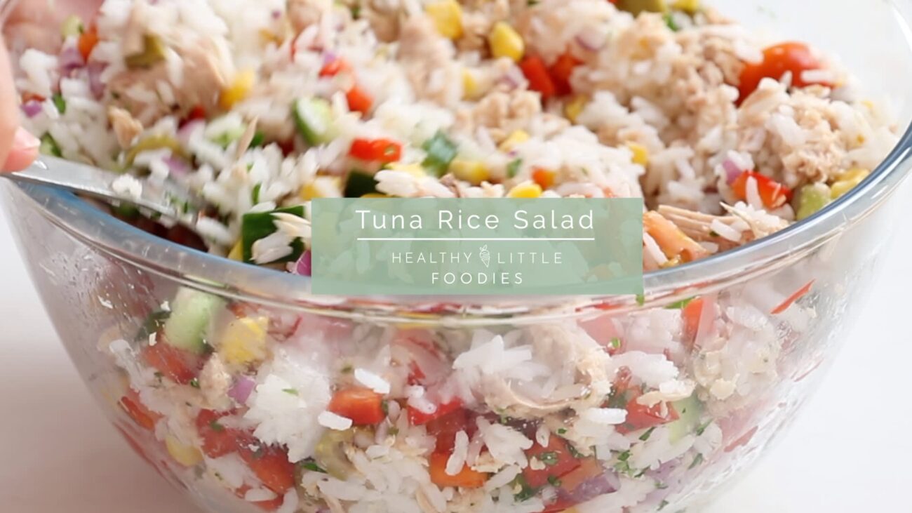 rice salad with tuna and vegetable recipes