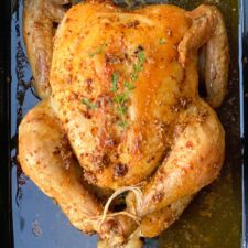 roast chicken with potatoes recipe for those who have never roasted chicken before