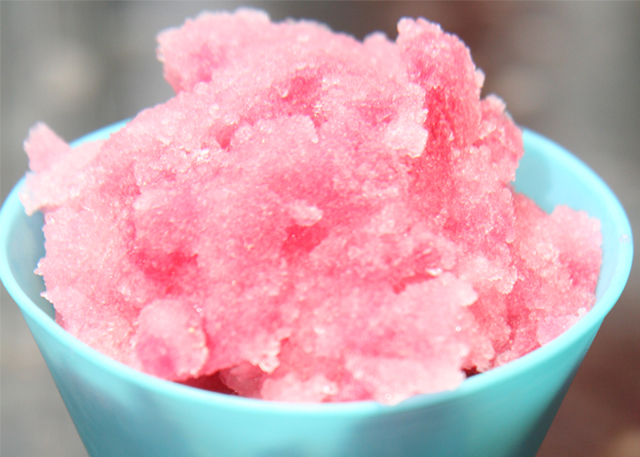 snow cones