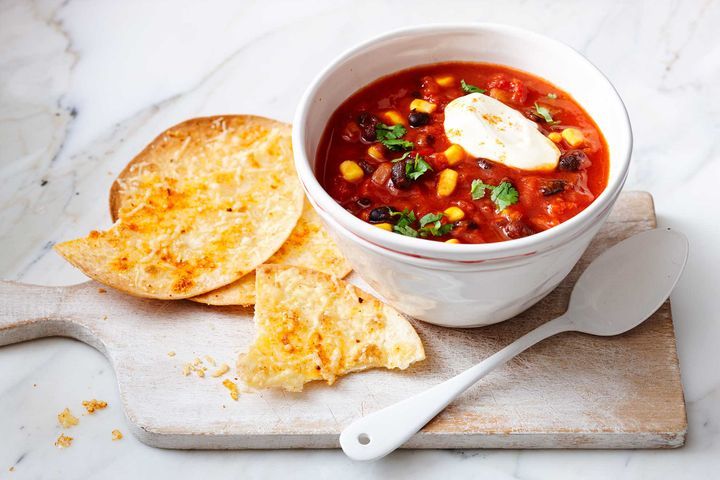 spicy mexican bean soup