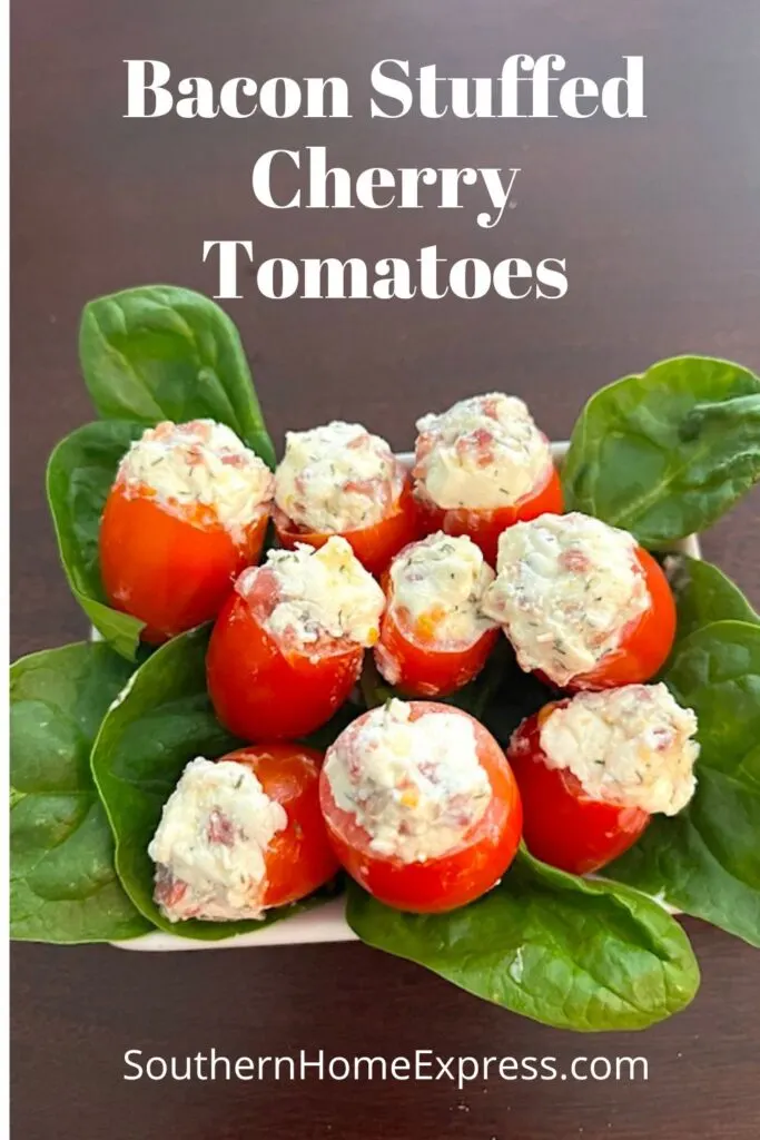 stuffed cherry tomatoes