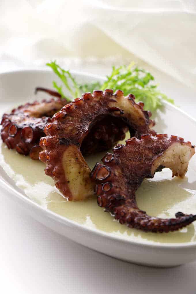 the amazing delicacy octopus