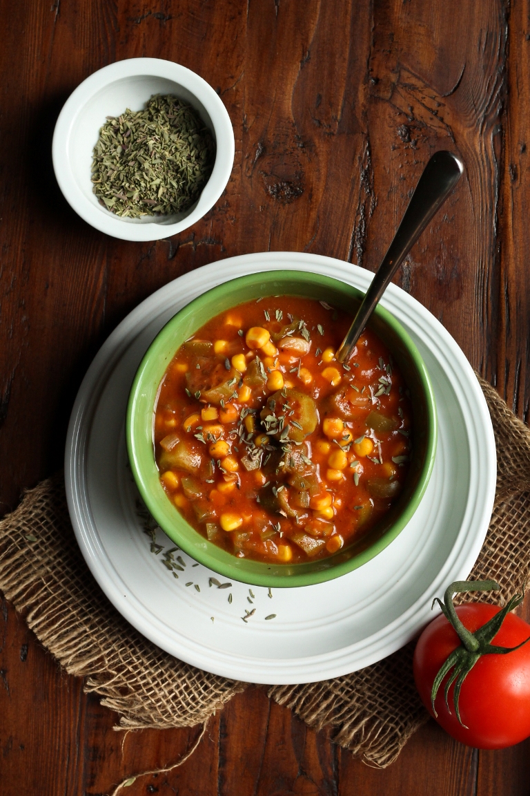 tomato soup with okra