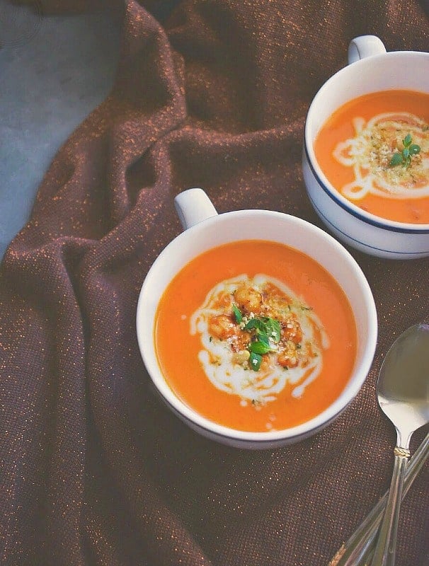 tomato soup with turmeric