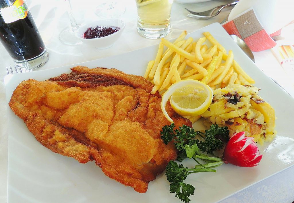 traditional viennese schnitzel