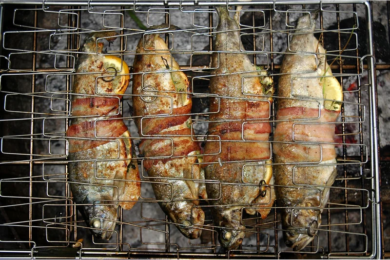 trout in butter with herbs