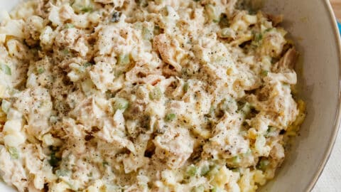 tuna salad with celery and curry