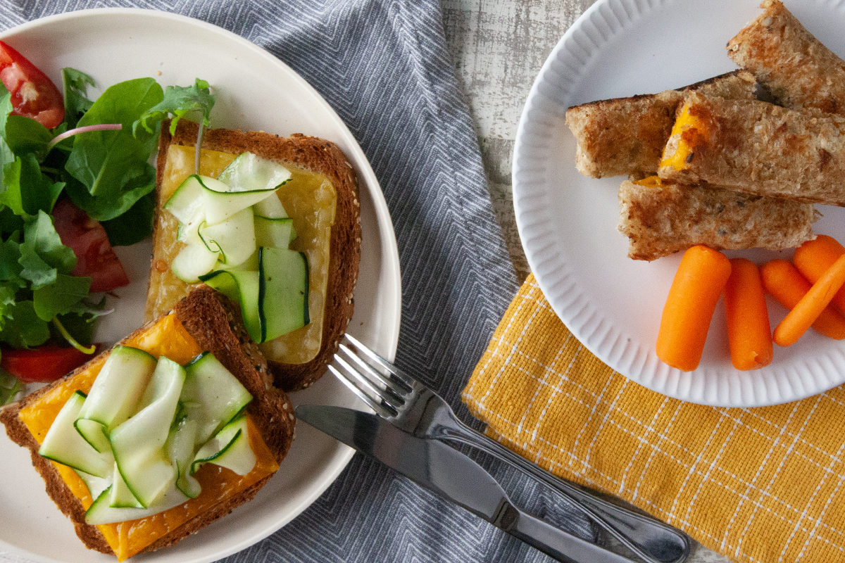 vegetable toast