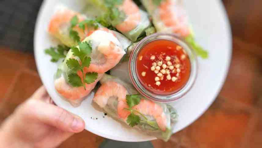 vietnamese prawn rolls tasty appetizer recipe