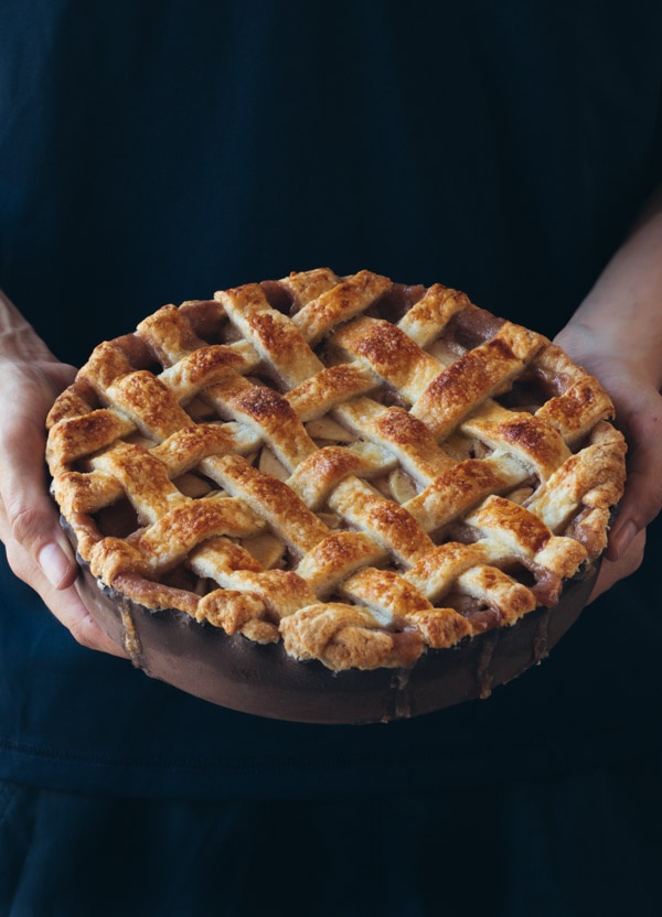 apple pie with lattice