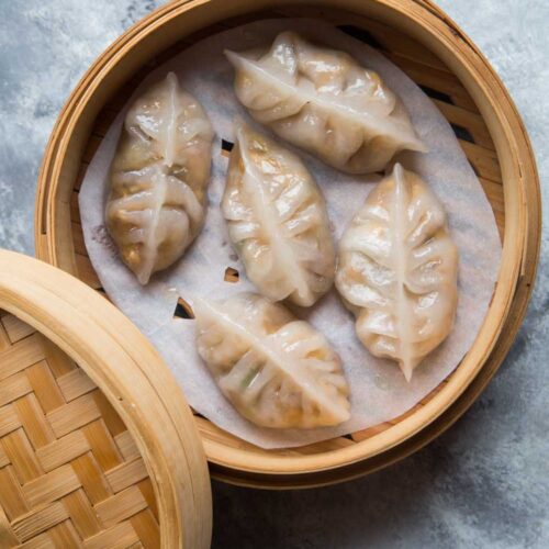 baked wheat dumpling with vegetable recipes