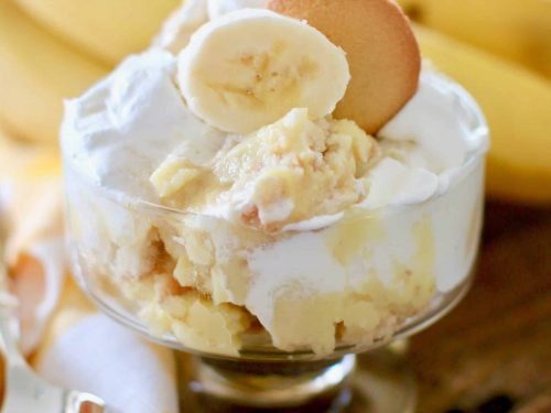 banana pudding dessert