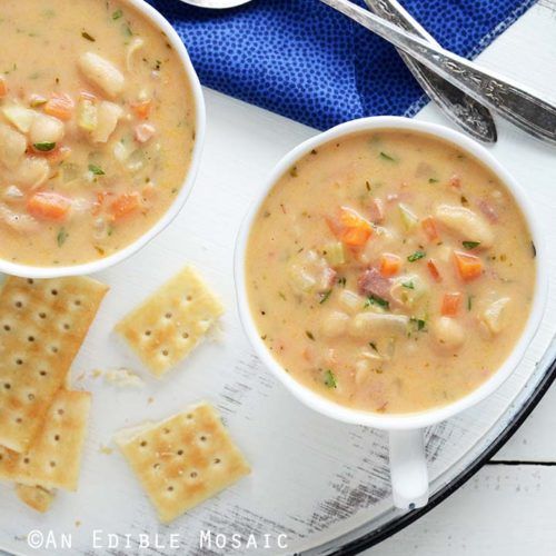 bean soup from malacky with plums