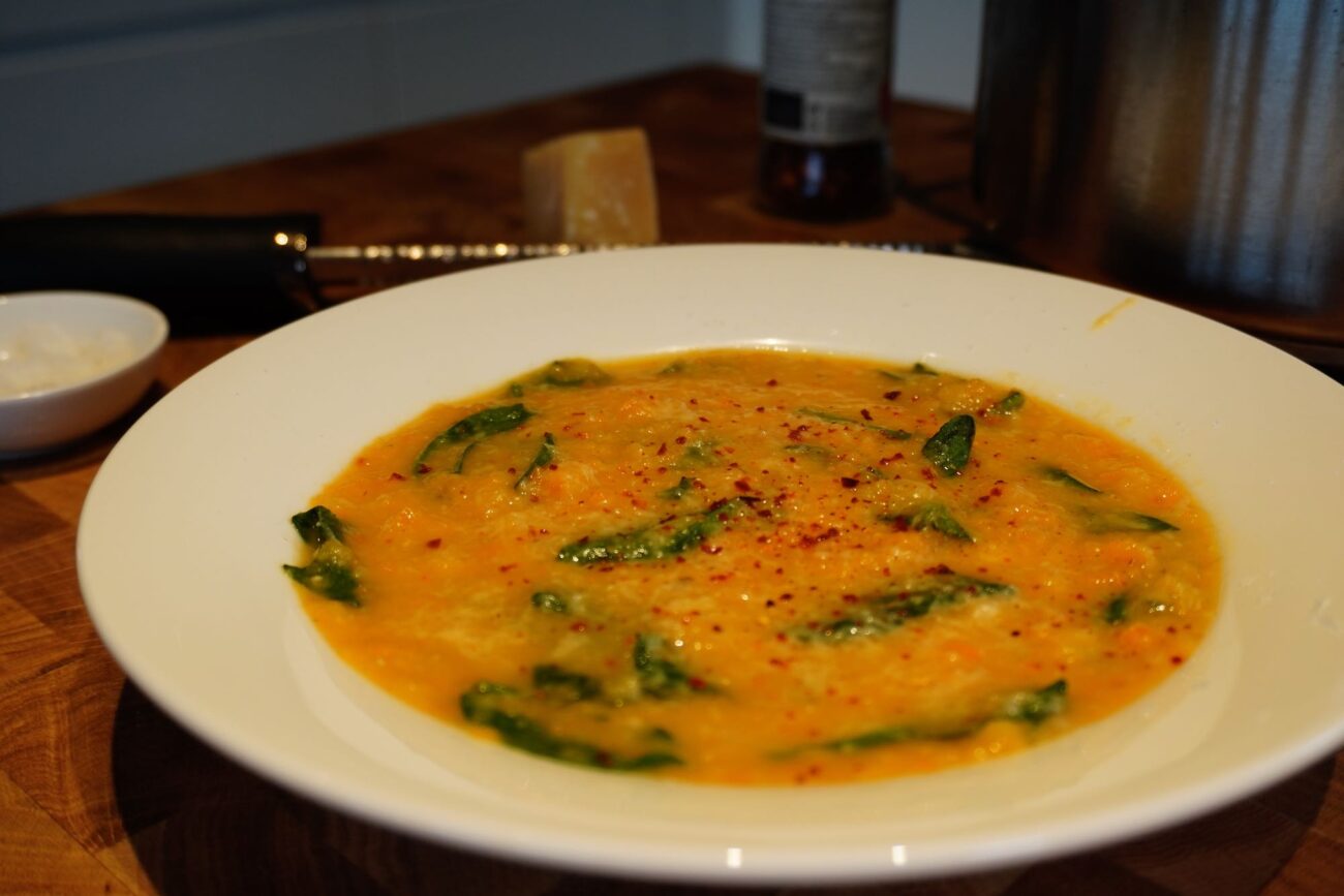 bean soup with grits 1