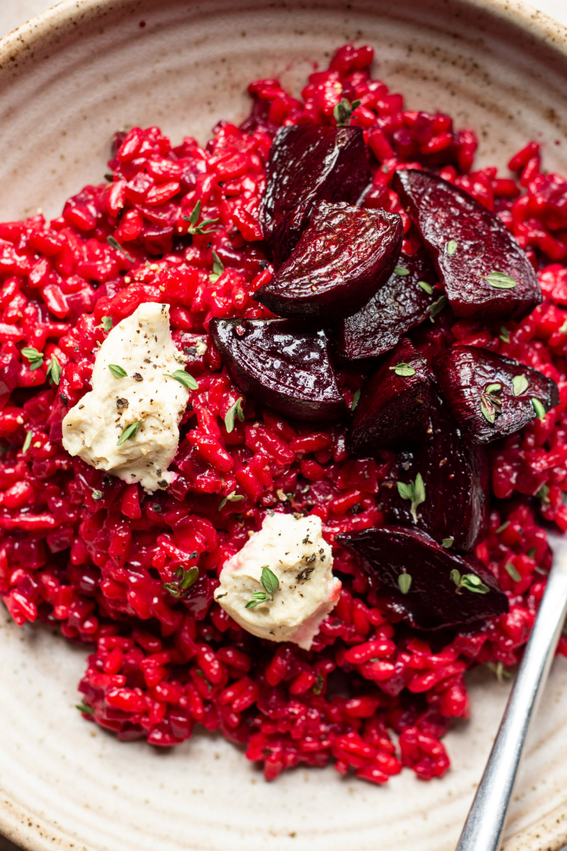 beetroot risotto