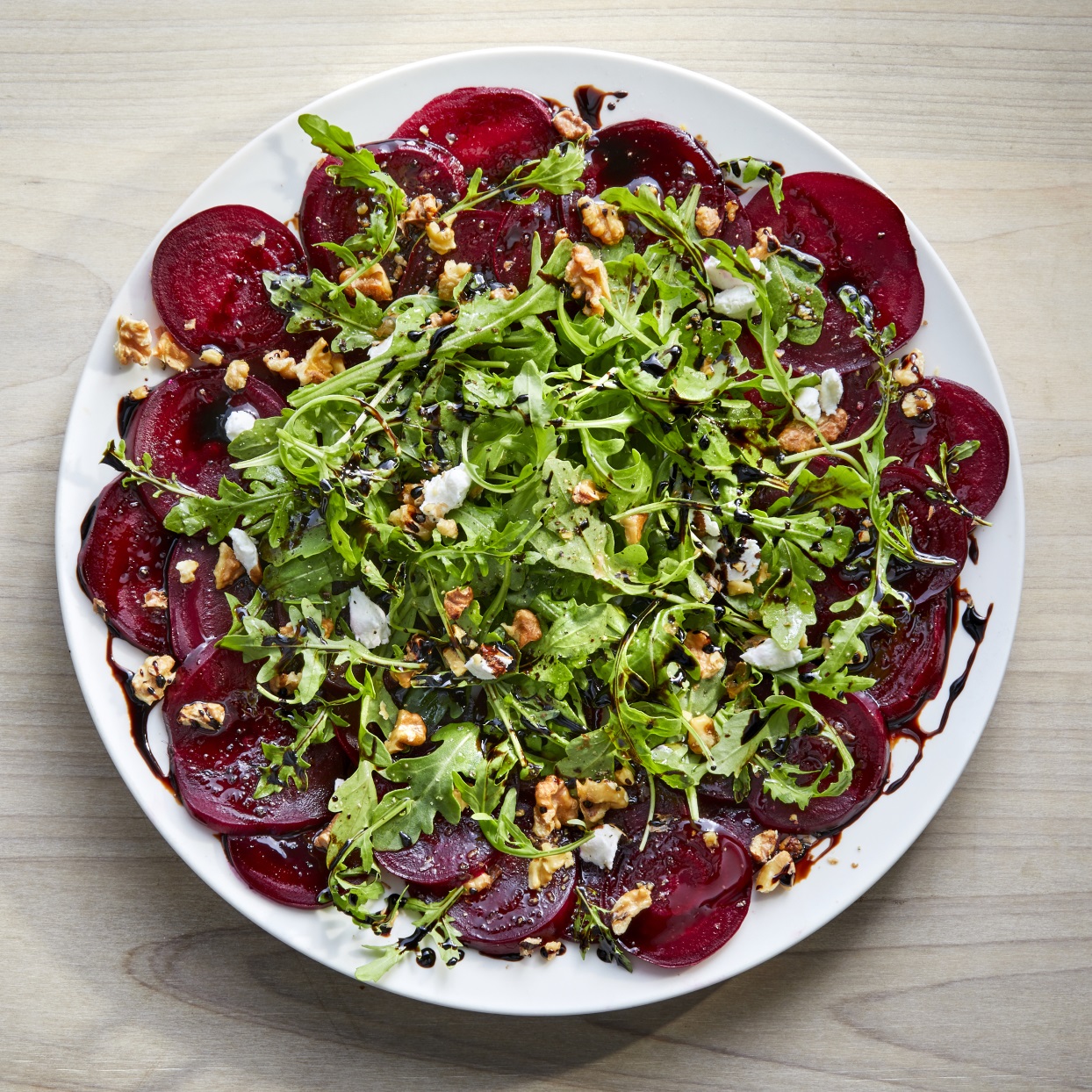 beetroot salad with parmesan