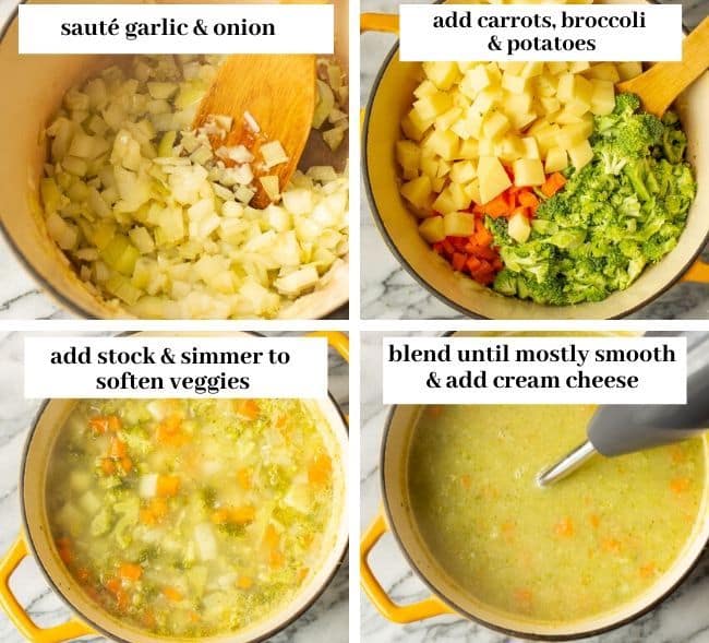 broccoli soup with carrots