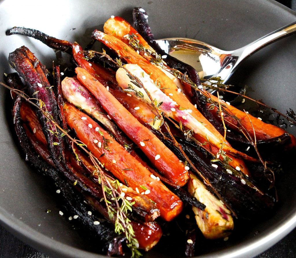 carrots with honey and thyme