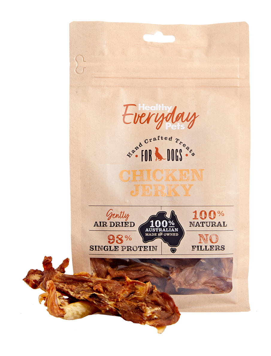 chicken jerky