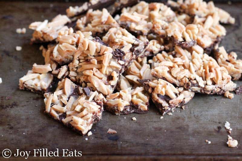 cocoa slices with salk filling and walnuts