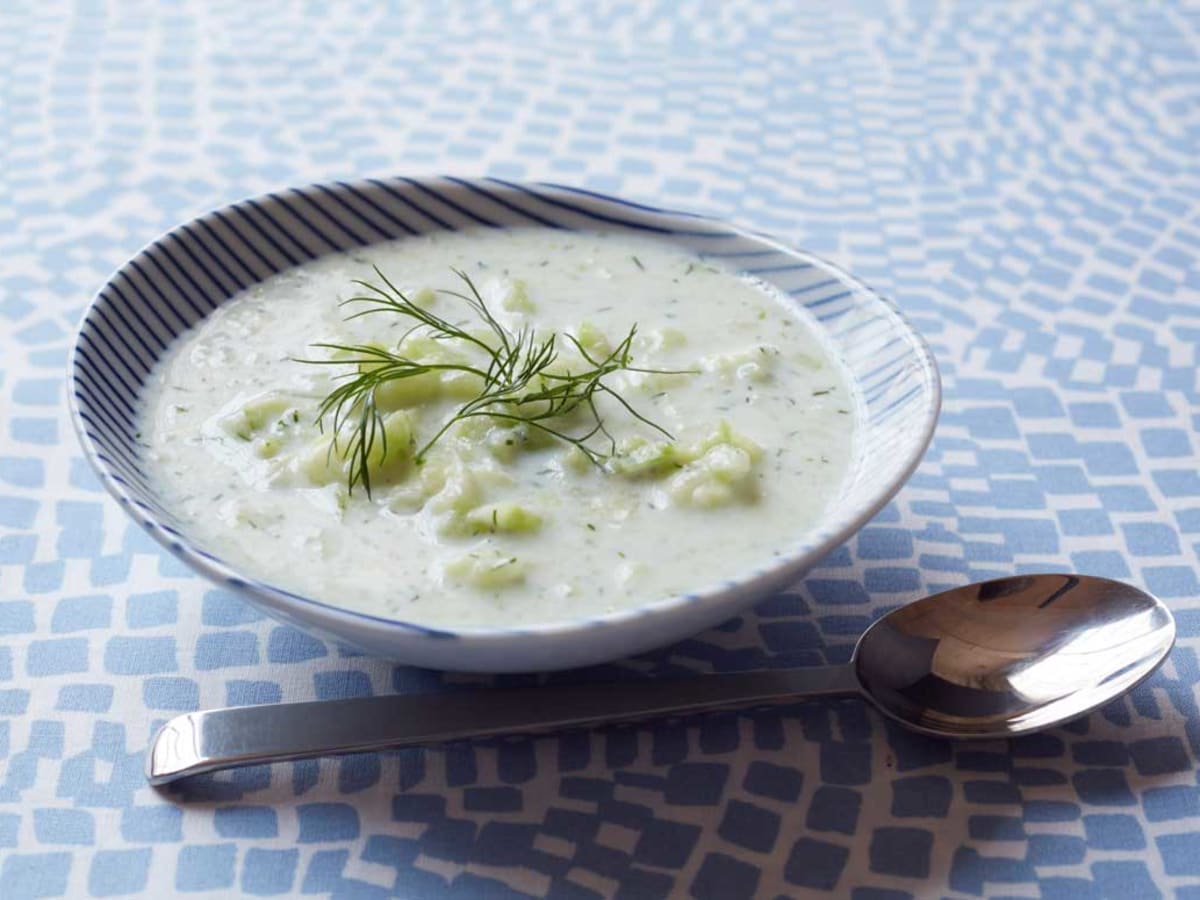 cold yoghurt soup 1