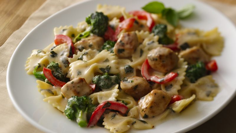 creamy basil sauce