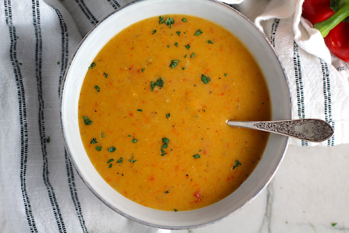 creamy lentil soup