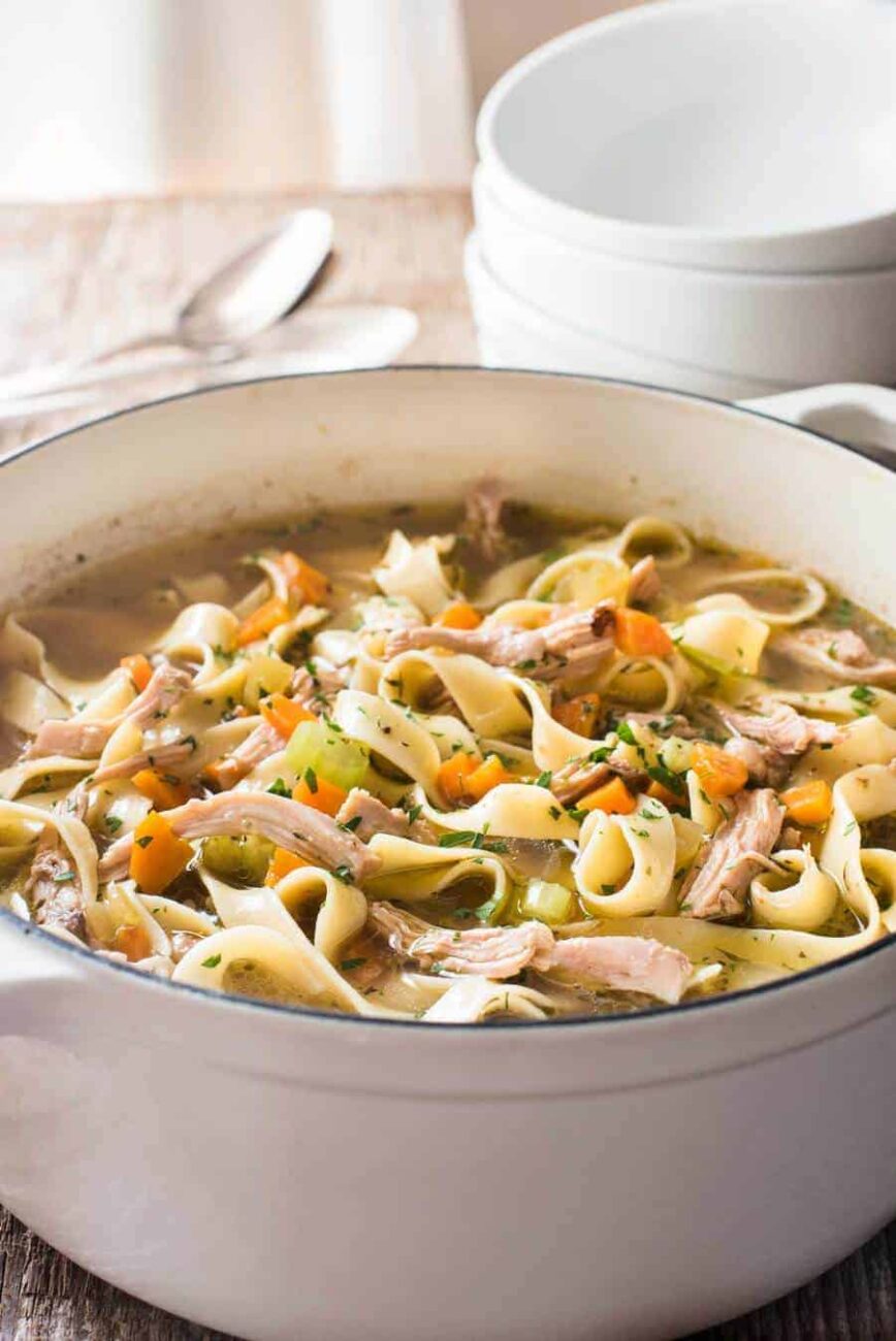 dill soup with mince for children