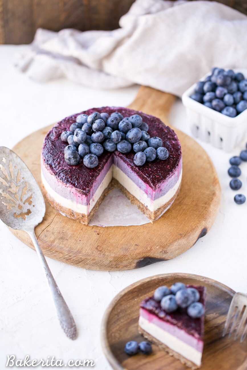 fantastic unbaked cake violet