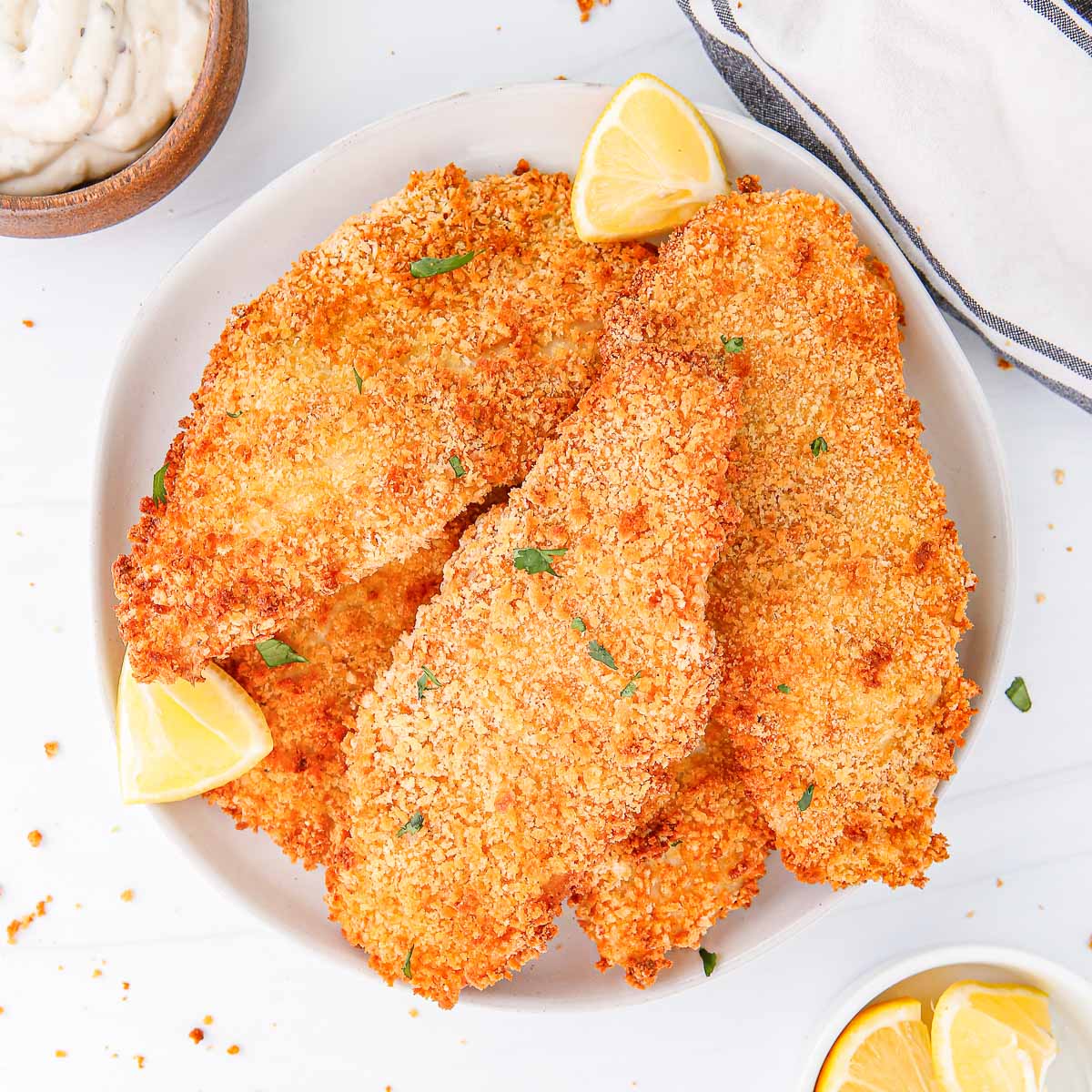 fish fillet salad with mayonnaise