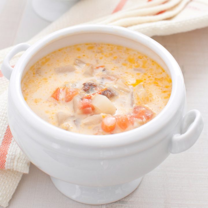 fish soup with cream