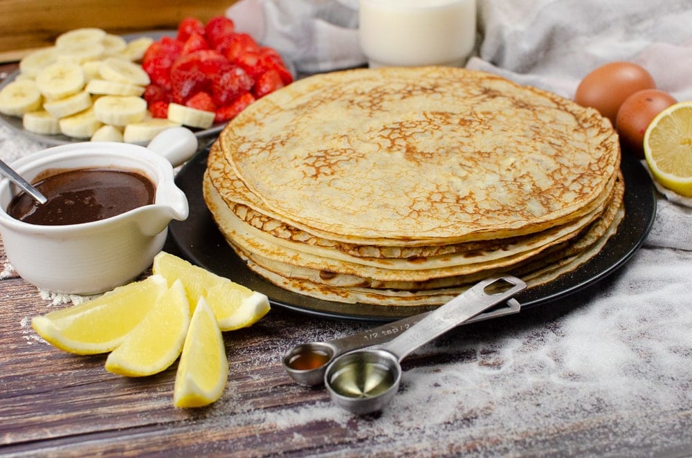 french lemon pancakes