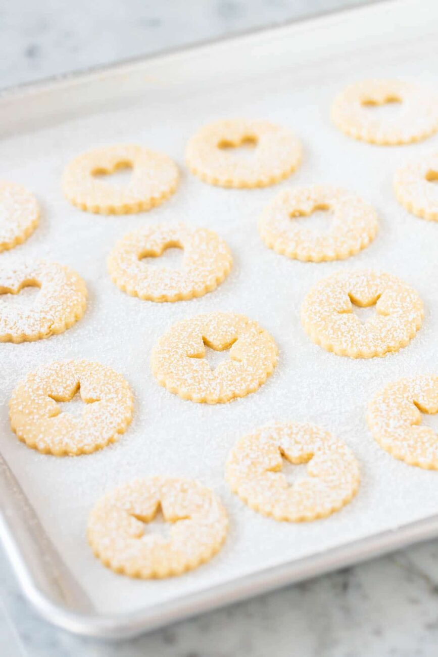 grandmas linzer cookies