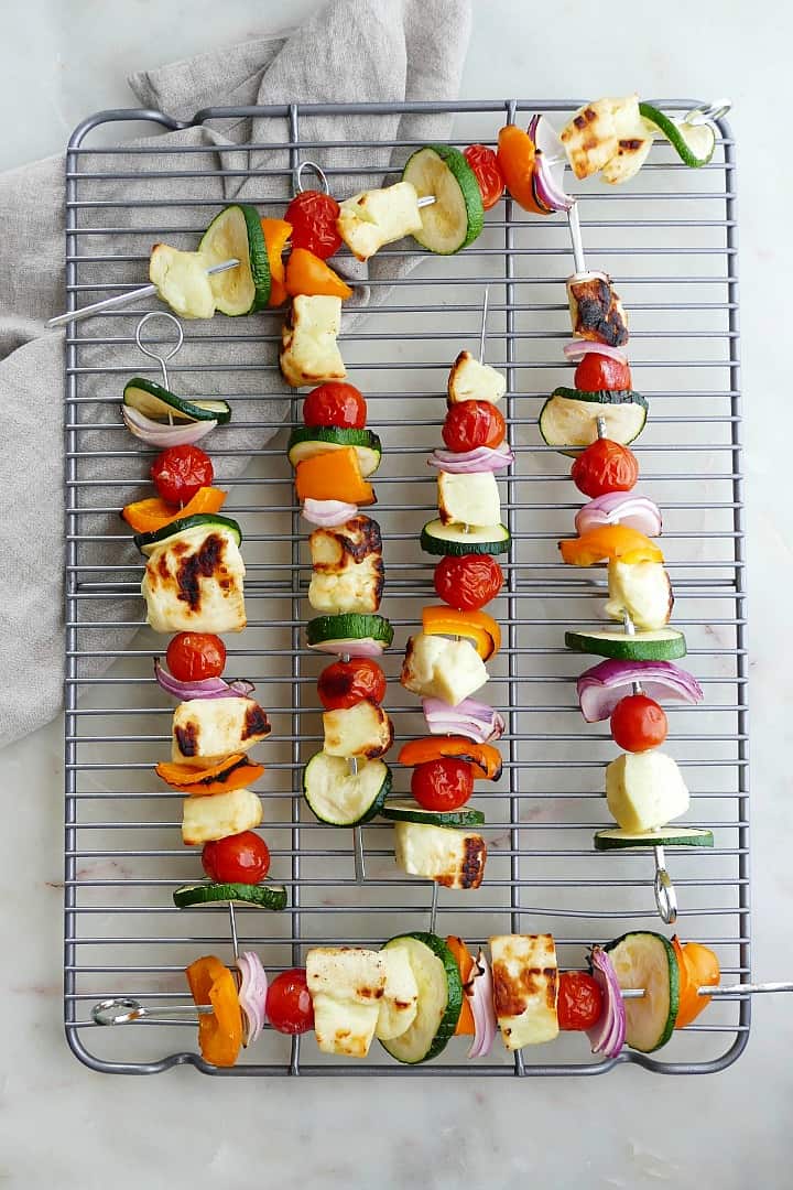 grilled vegetable recipes with halloumi cheese 1