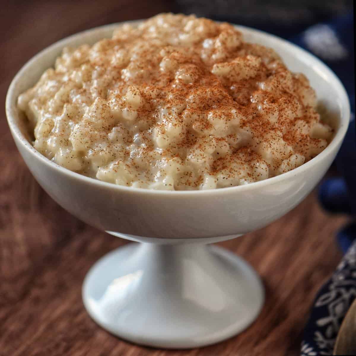 healthy rice pudding